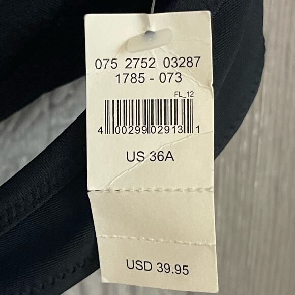 Aerie Push Up Underwire Bikini Top in True‎ Black Size 36A NWT - Picture 7 of 8